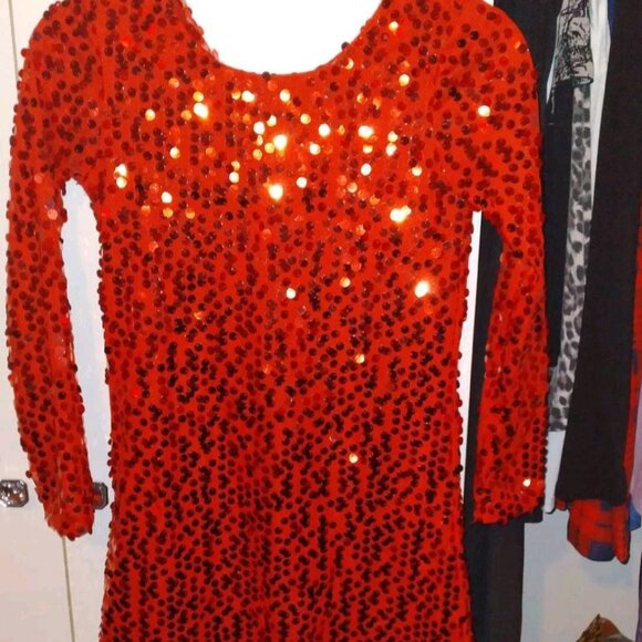 Vintage Girls Sequence Dress 😍 - Picture 1 of 3